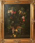 102030 GERMAN OIL FLORAL COPY OF ANOTHER WORK