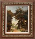 122024 BENJAMIN CHAMPNEY OIL ON CANVAS LANDSCAPE