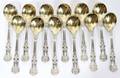 121011 TIFFANY  CO ENGLISH KING STERLING SPOONS