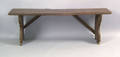 Pennsylvania pine bench ca 1790