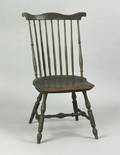 Lancaster County Pennsylvania fan back windsor side chair ca 1770