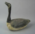 Carved and painted primitive Canadian goose decoy early 20th c