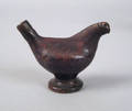 Redware bird whistle 19th c