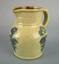 Pennsylvania stoneware pitcher late 19th c