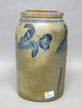 Large stoneware crock