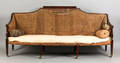 Pennsylvania or Maryland Federal mahogany sofa ca 1805