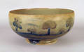 Large Moorcroft centerpiece bowl in the art nouveau style