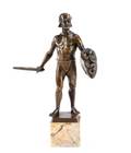 Hans Keck German Figural Bronze Sculpture Signed