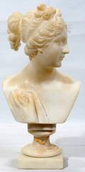 111147 ITALIAN MARBLE BUST OF APHRODITE H145