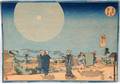 121179 KUNIYOSHI WOODBLOCK PRINT MOONLIGHT