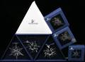 121127 SWAROVSKI CRYSTAL SNOWFLAKE ORNAMENTS SEVEN