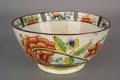 Gaudy Dutch waste bowl 19th c