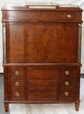 112070 JOHN WIDDICOMB MAHOGANY FALL FRONT SECRETARY