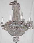 111237 CRYSTAL CHANDELIER H26 DIA26