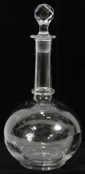 121230 CRYSTAL DECANTER H105 DIA53