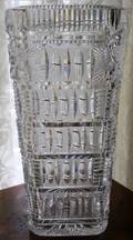 113075 WATERFORD CRYSTAL VASE H12 W45