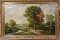 102111 ADOLPH SCHEPANSKY OIL ON CANVAS LANDSCAPE
