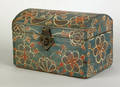 Lancaster County Pennsylvania painted poplar dresser box early 19th c