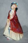 110191 ROYAL DOULTON PAISLEY SHAWL PORCELAIN FIGURE