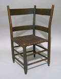 Southern hickory roundabout chair early 19th c