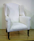 Regency mahogany easy chair ca 1805