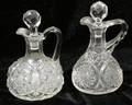 111374 AMERICAN MOLDBLOWN GLASS CRUETS C1860