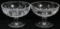 111356 WATERFORD LISMORE CRYSTAL COMPOTES PAIR