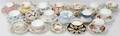 110222 ENGLAND BONE CHINA CUPS  SAUCERS 18 SETS