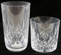 121346 WATERFORD CRYSTAL WATER GLASSES  TUMBLERS