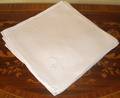 113173 ANTIQUE LINEN NAPKINS MONOGRAMMED TWELVE