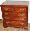 120304 LEA MAHOGANY CHEST H31 W30 D18