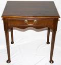 120303 BAKER COLLECTORS CHOICE MAHOGANY TABLE