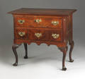 Delaware Valley Queen Anne transitional walnut dressing table bearing the label of William Savery17211787