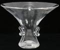 102255 STEUBEN CRYSTAL SIGNED VASE H5 DIA7
