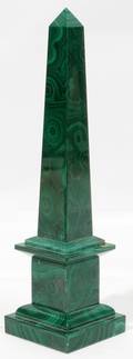 102243 MALACHITE SMALL OBELISK H79