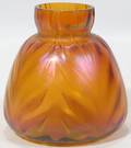 101426 LOETZ IRIDESCENT GLASS VASE UNSIGNED H4