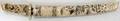 120362 CHINESE BONE CARVED DAGGER L5