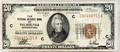 120325 US 20 NATIONAL CURRENCY NOTE 0OO498751A 1