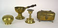 Brass table articles 19th c
