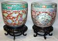 112356 CHINESE ENAMELED PORCELAIN JARDINIRES 20TH C