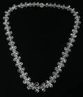 111479 CUT CRYSTAL BEAD NECKLACE L17