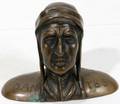 110381 BRONZE HEAD H3 W4 DANTE