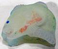 110371 PATRICIA SMITH GLASS SCULPTURE FISH BOX