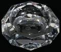 110347 BACCARAT CRYSTAL ASH TRAY SIGNED DIA6