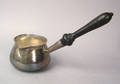 English silver warming pan