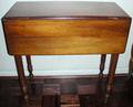 101479 WALNUT DROPLEAF SIDECARD TABLE C1880