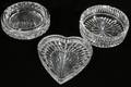 121470 WATERFORD CRYSTAL ASHTRAYS  DISH THREE