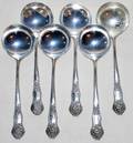 121465 AMERICAN STERLING BOUILLON SPOONS 20TH C