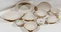 121458 LENOX PORCELAIN DISHES WGOLD TRIM 19 PIECES