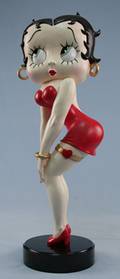 113606 CONNOISSEUR PORCELAIN BETTY BOOP RED HOT